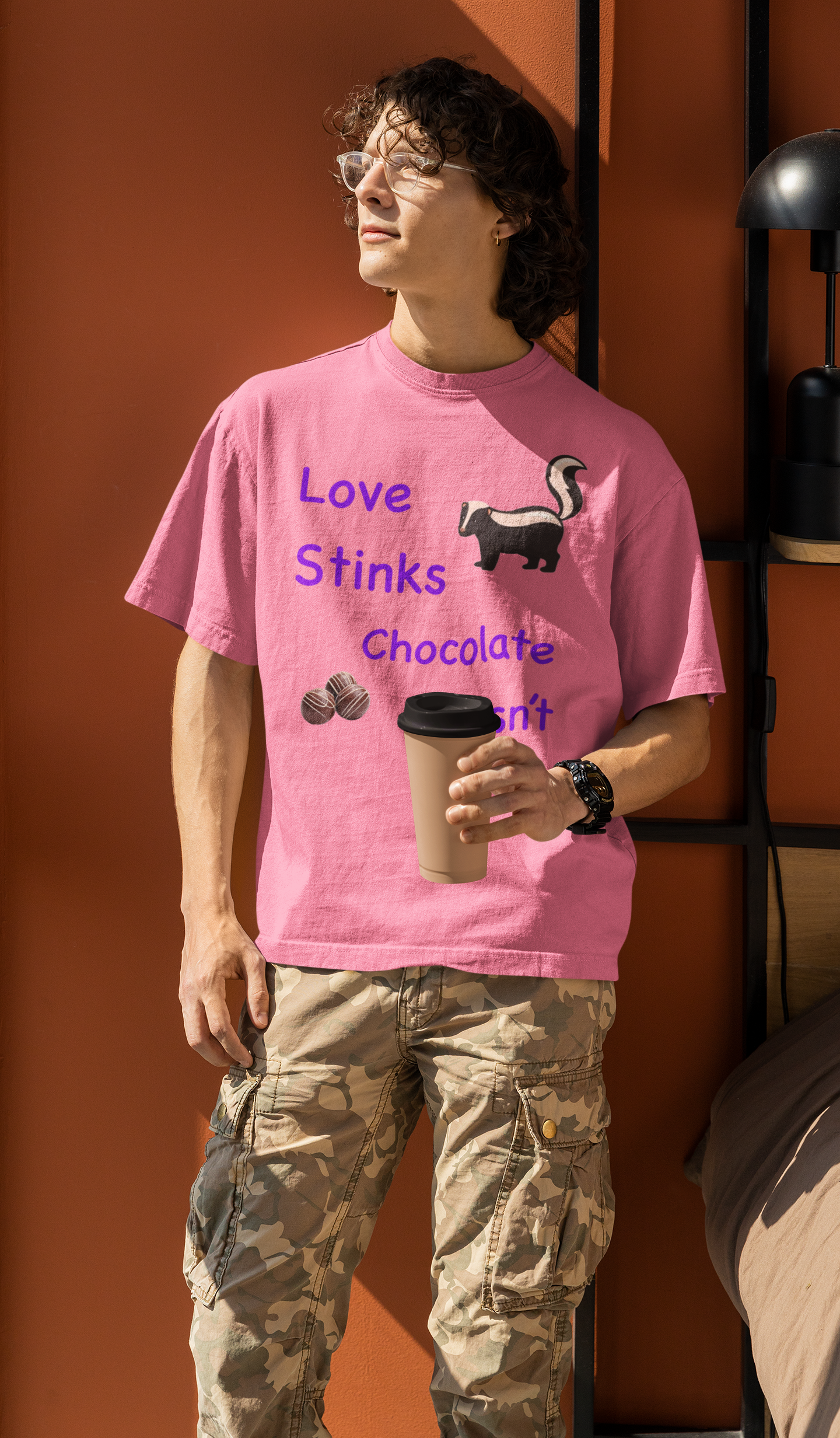 Love Stinks - Flamingo Pink