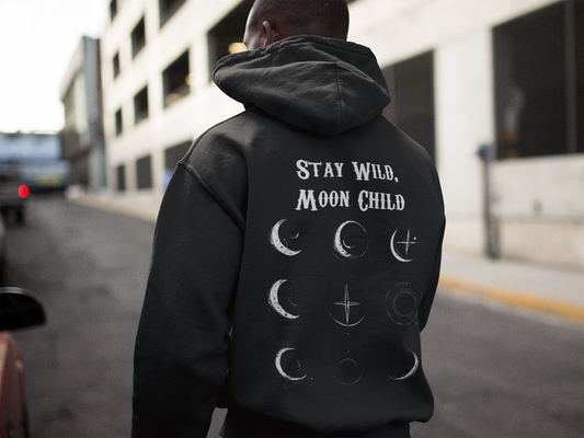 Stay Wild Moon Child - Black