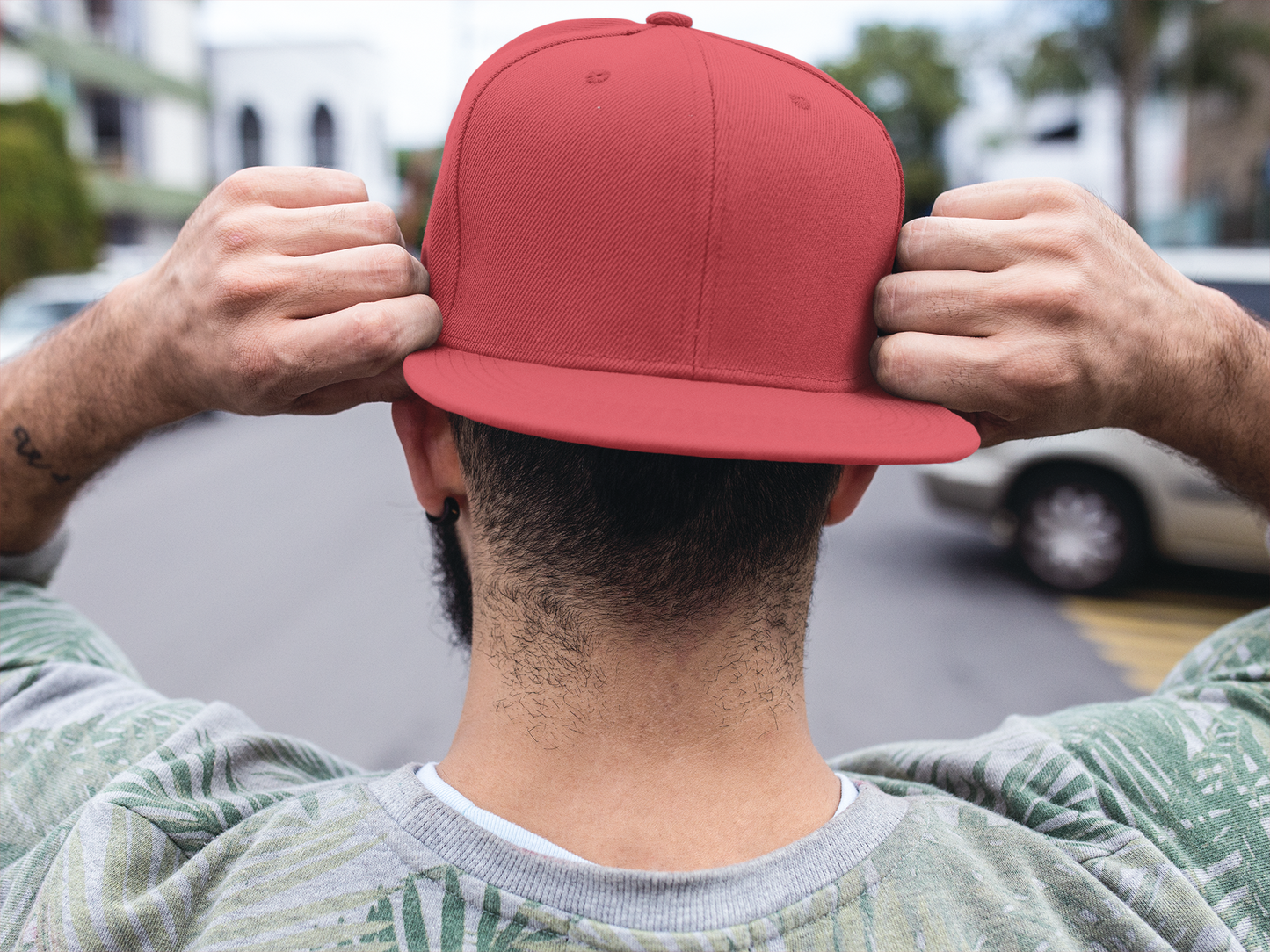 Snapback Cap - Red