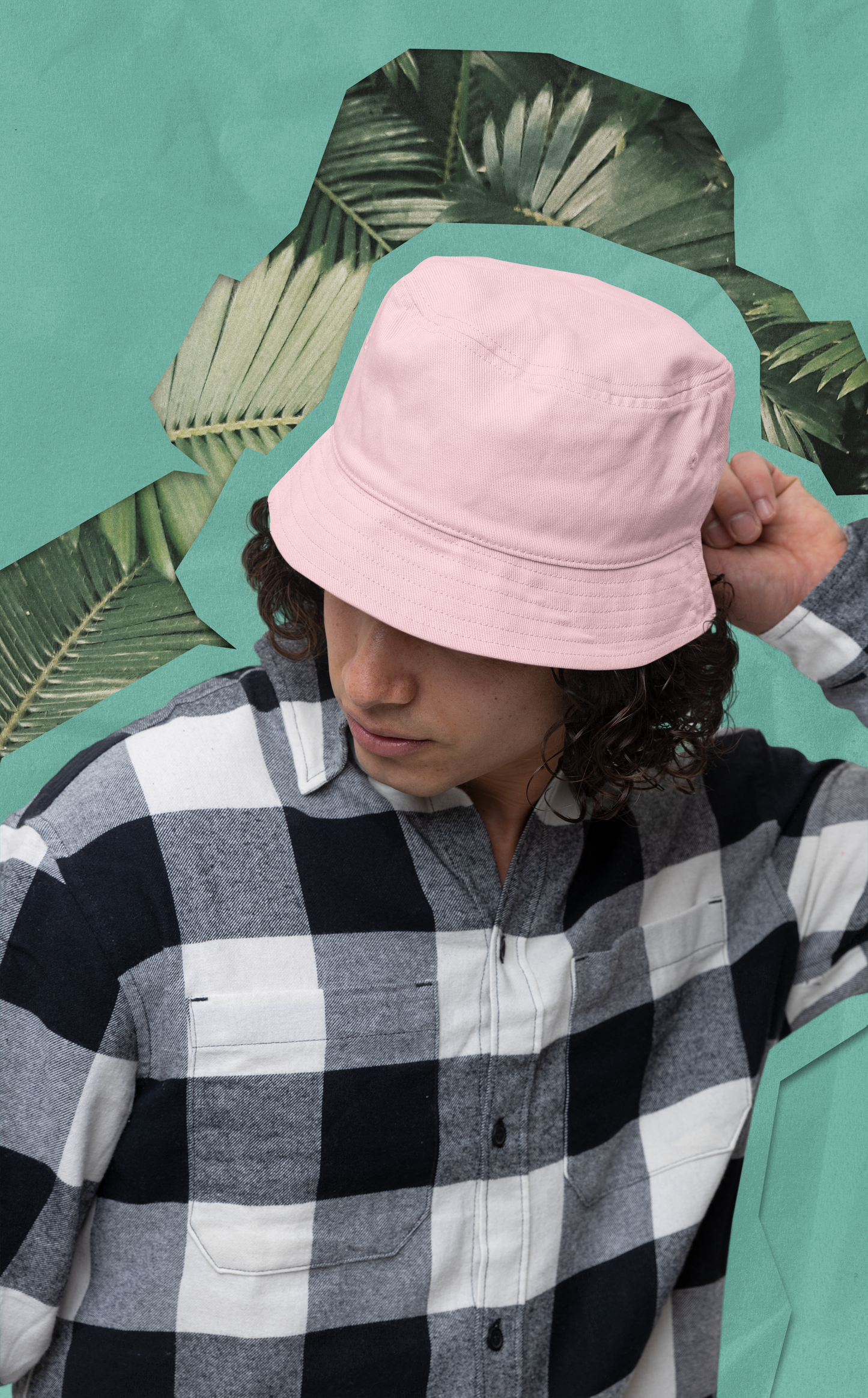 Bucket Hat - Baby Pink