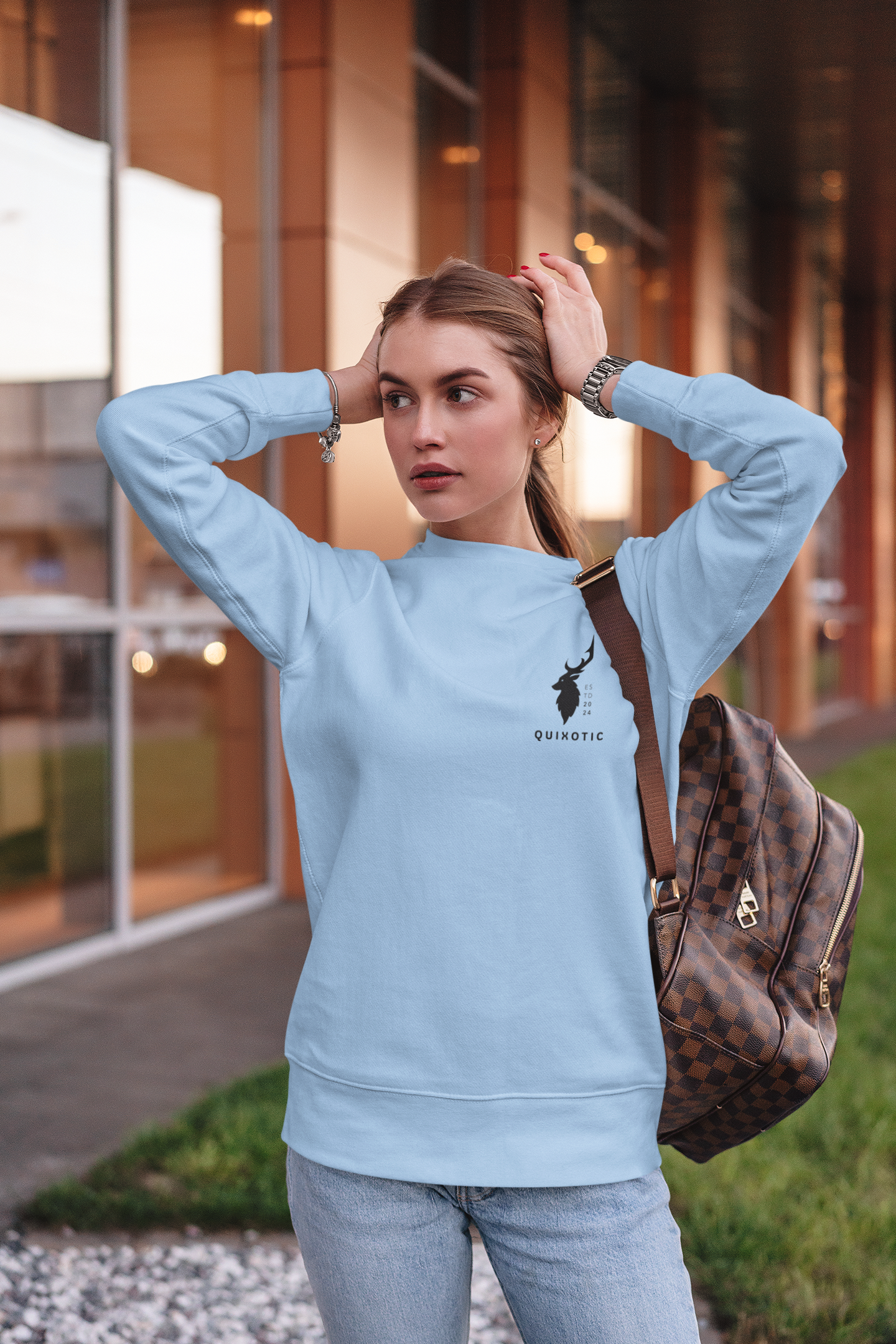 Cozy Essential Sweatshirt - Baby Blue