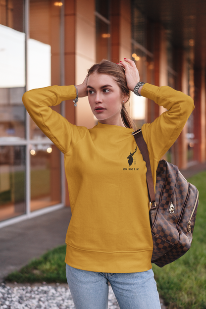 Cozy Essential Sweatshirt - Mustard