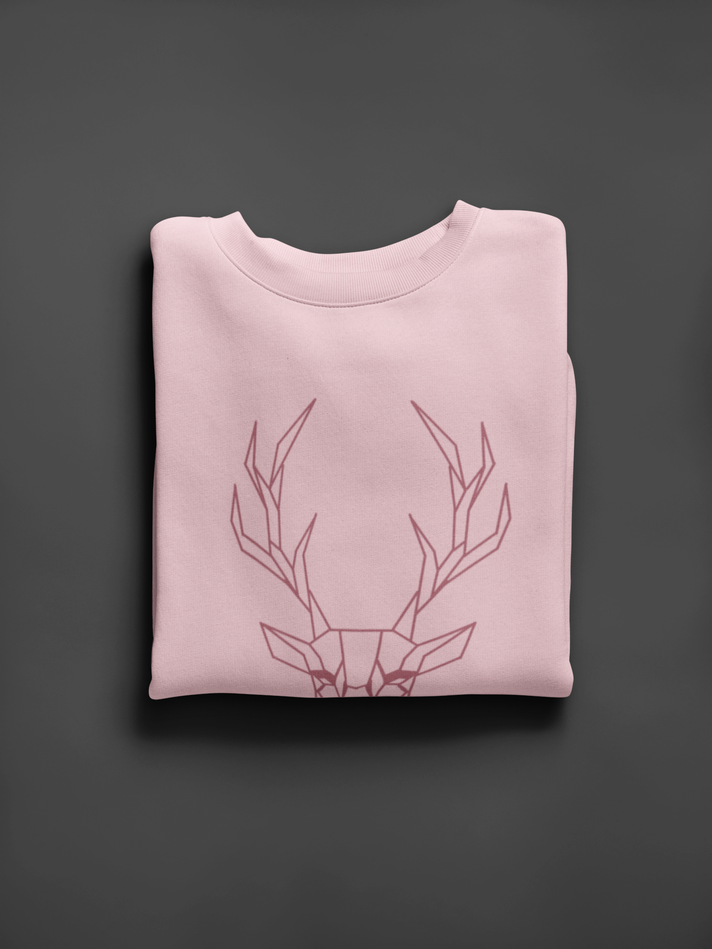 Majestic Stag - Baby Pink