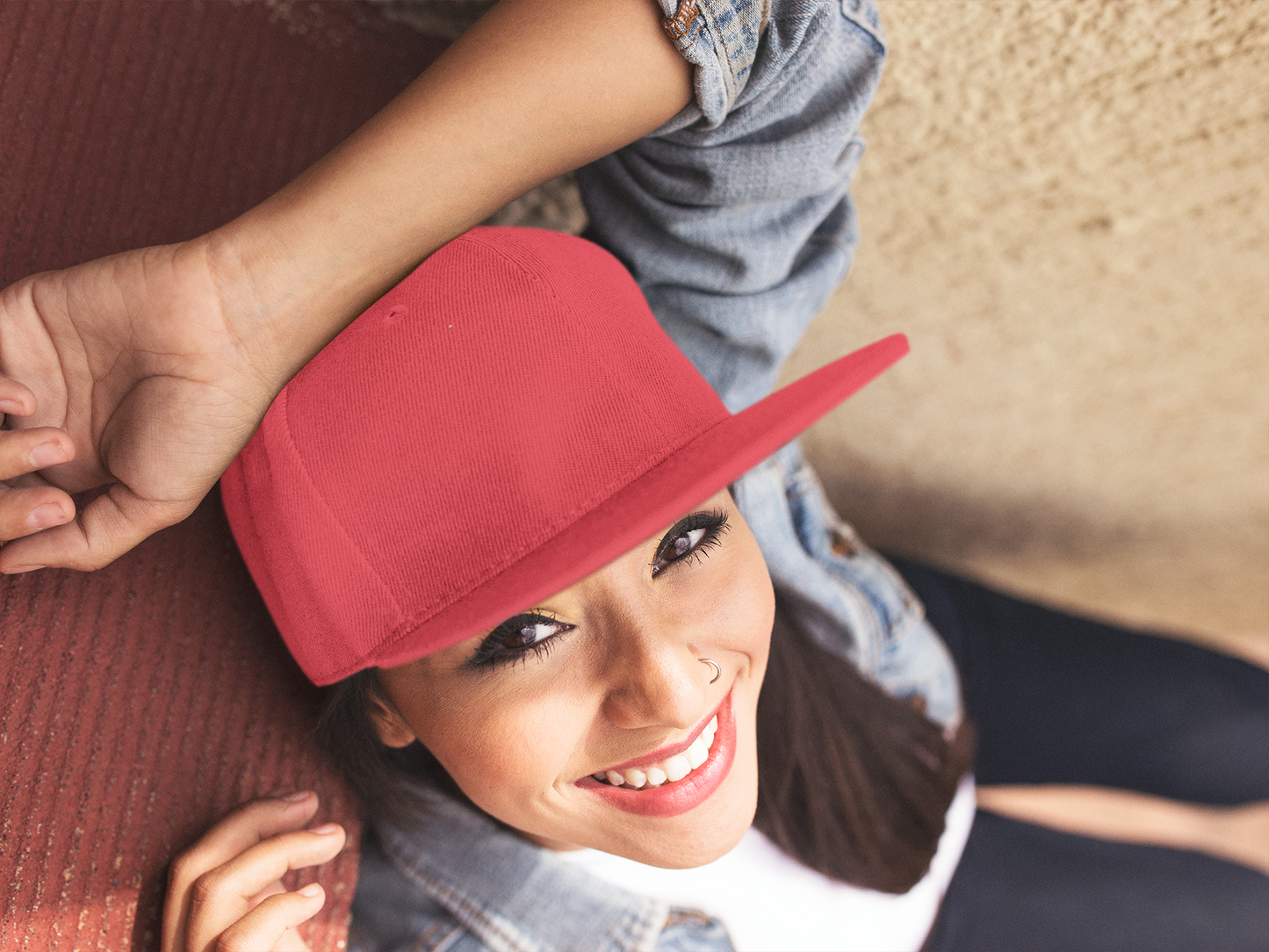 Snapback Cap - Red